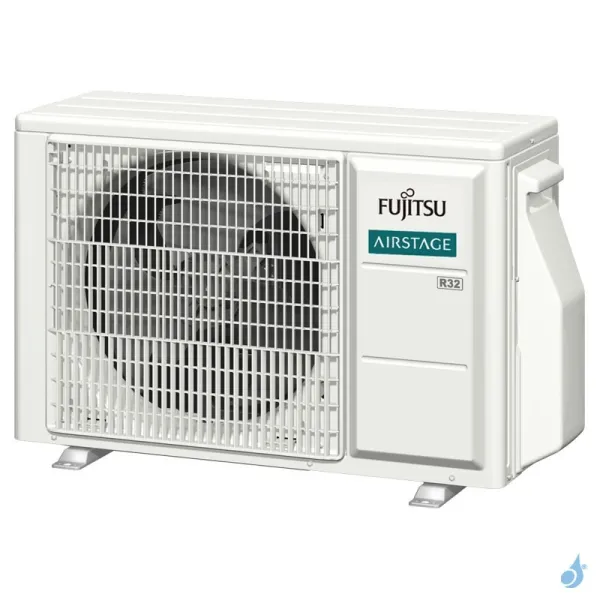 Climatiseur bi split FUJITSU Mural KMCG AOEG14KBCA2 4kW tailles 20 + 20 WiFi de série ASEH07KMCG + ASEH09KMCG