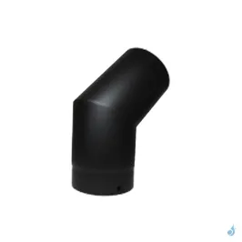 Coude 45° Long 198x198 mm à secteurs ÉMAIL 1.2mm Ø150