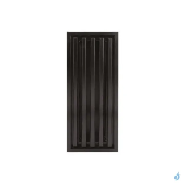 Grille de coffrage avec précadre simple KEMP Black Lines 550 x 210 mm