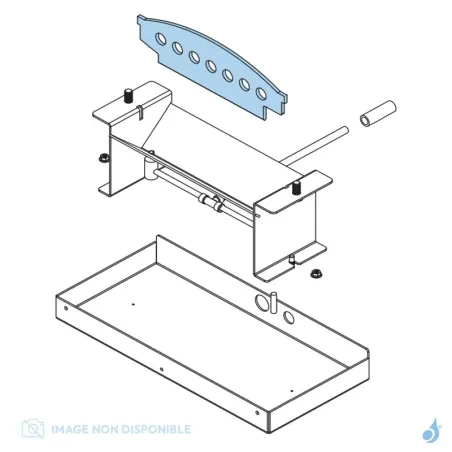 Catalyseur INOX 4845 pour poêle à hydrogène Flam'in