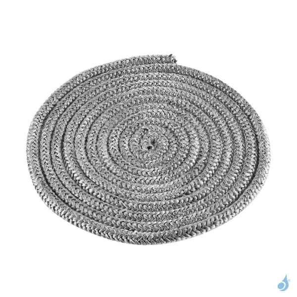 Joint de porte tressé Ø10 mm pour poêles à granulés Ravelli Réf : 014-66-002N-R Longueur 5 mètres
