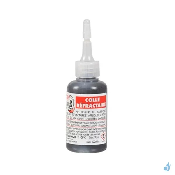 Colle réfractaire pour joint de porte Ravelli Réf : 042.CO001 Tube 30 ml