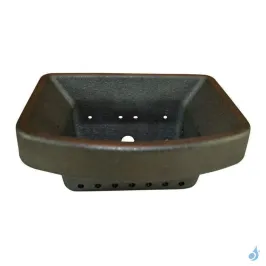 Brasier Creuset Cendrier pour poêles à granulés Ravelli Réf : 100-07-001N