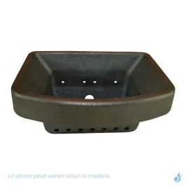 Brasier Creuset Cendrier pour poêle à granulés Ravelli Young 110 Réf : 007-07-01N