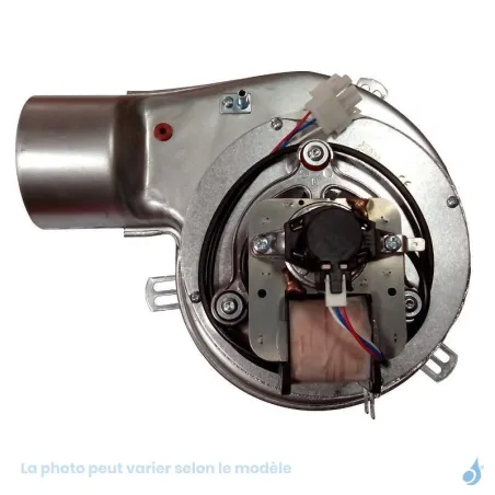 Extracteur de fumées pour poêles Ravelli Lisa 2005 Lisa 2006 Réf : 20000-24-001
