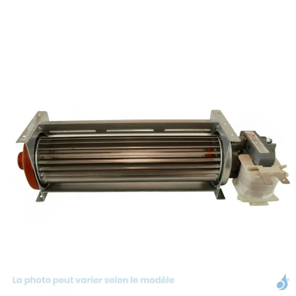 Ventilateur Tangentiel QL4/0015-2112 pour poêles Ravelli Réf : 031-66-024N Pour Natural 11 Luna (DX/Droite)