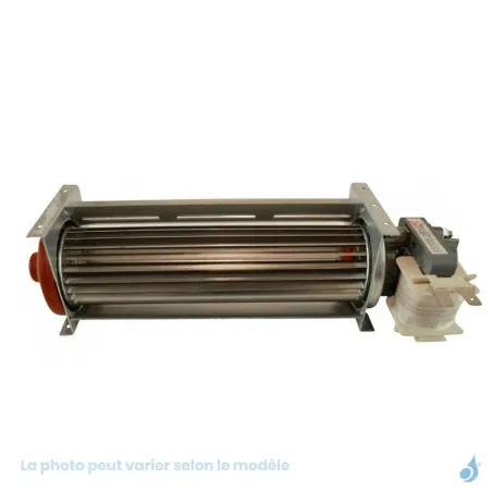 Ventilateur Tangentiel QL4/0015-2112 pour poêles Ravelli Réf : 031-66-024N Pour Natural 11 Luna (DX/Droite)