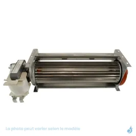 Ventilateur Tangentiel QL4/1500-2112 pour poêles Ravelli Réf : 033-66-007N Pour Natural 7/9/11 Luna (SX/Gauche)