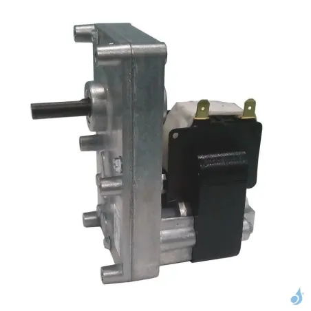 Motoréducteur pour poêles RAVELLI Vitesse 1.26RPM Ø arbre 9.5mm Réf 045-55-001N
