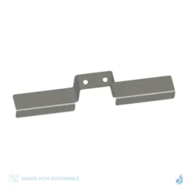Support arrière Déflecteur pour poêles Ravelli Soffio Réf : 018-11-011N