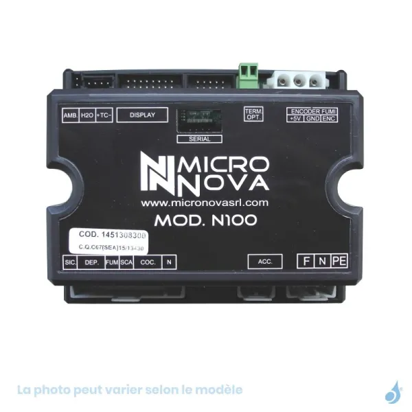 Carte mère (non programmée) MICRONOVA pour poêles RED Réf : 41452002300