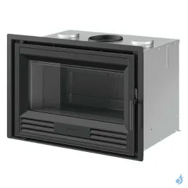 Insert à bois Hergom C-3/80 HF Puissance 8kW Sortie Fumée Supérieure