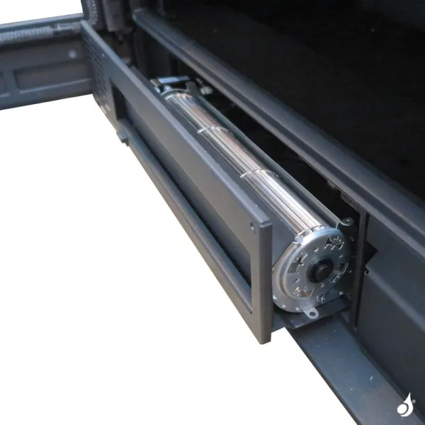 Insert à bois Hergom C-3/80 HF Puissance 8kW Sortie Fumée Supérieure