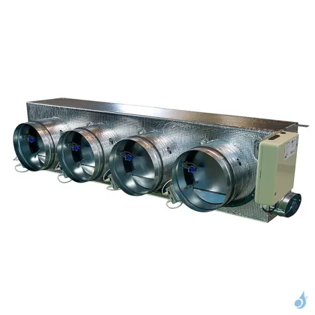 Plénum Airzone Eazyzone QAI Standard VMC IB8 4 sorties gainable Daikin FBA60-71
