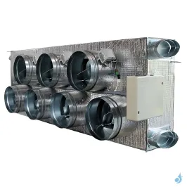 Plénum Airzone Eazyzone QAI Standard VMC IB8 7 sorties gainable Daikin FBA100-140