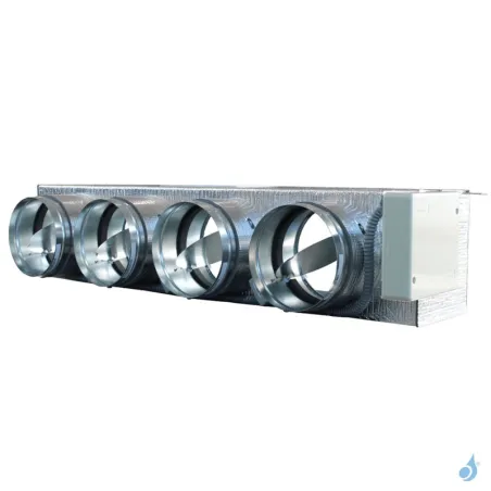 Plénum Airzone Eazyzone QAI Medium VMC IB8 2 sorties gainable Daikin FDXM50-60