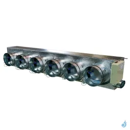 Plénum Airzone Eazyzone QAI Standard VMC IB8 6 sorties Fujitsu ARXG24KMLA