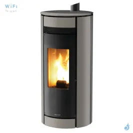 Poêle à granulés Jolly Mec Globo 8 kW Sortie Fumée Supérieure Coaxiale Ø8/13 cm