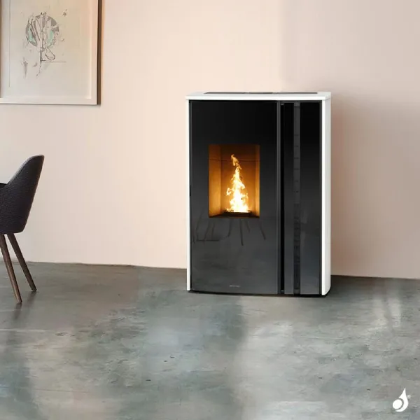 Poêle à granulés Jolly Mec Takumi 12 kW Sortie Fumée Postérieure Ø80 mm