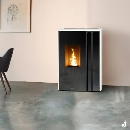 Poêle à granulés Jolly Mec Takumi 12 kW Sortie Fumée Postérieure Ø80 mm