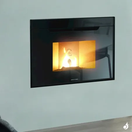 Insert à granulés Jolly Mec Synthesis Modular 68 Puissance 9 kW Sortie Fumée Ø80 mm