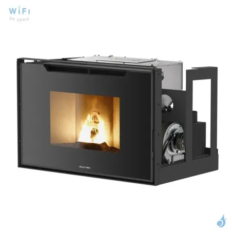 Insert à granulés Jolly Mec Synthesis Modular 80 Puissance 11.5 kW Sortie Fumée Ø80 mm