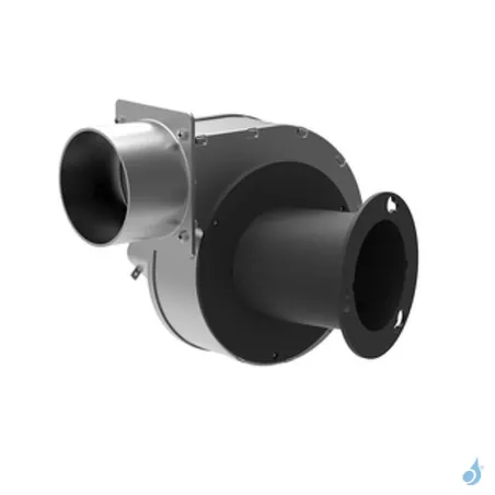 Kit de canalisation Plus pour poêle Jolly Mec ventilateur 170m3/h avec raccord collier et plaque de support