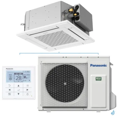 Climatiseur Panasonic Cassette PACi NX série Standard 6.0kW S-60PY3E + U-60PZ3E5A pour application commerciale