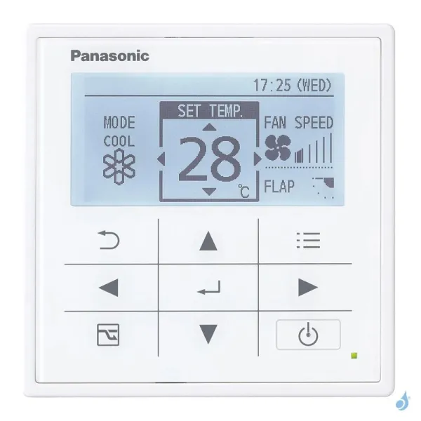 Climatiseur Panasonic Cassette PACi NX série Standard 10kW S-1014PU3E + U-100PZ3E8 Triphasé pour application commerciale