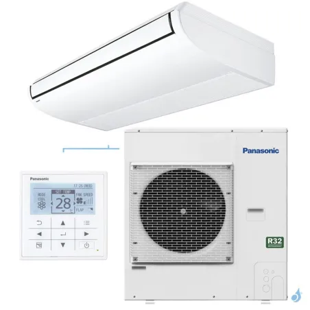 Climatiseur Panasonic Plafonnier PACi NX série Standard 10kW S-1014PT3E + U-100PZ3E8 Triphasé pour application commerciale