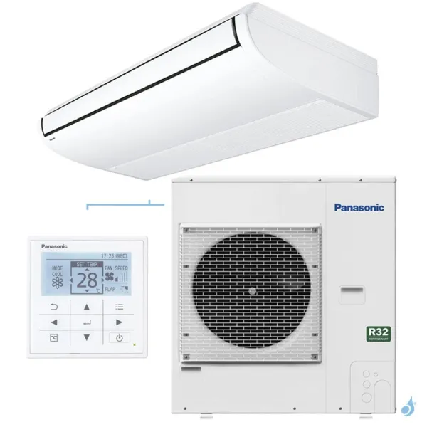 Climatiseur Panasonic Plafonnier PACi NX série Standard 14kW S-1014PT3E + U-140PZ3E8 Triphasé pour application commerciale