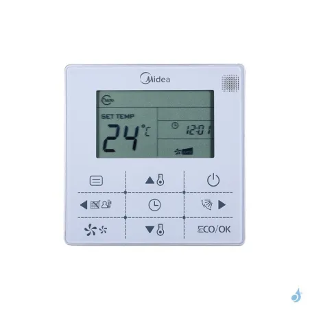 Climatiseur bi split Midea Gainable 6.1kW M3OG-21HFN8-Q tailles 35 + 35 MTIU-12HWFNX(GA) + MTIU-12HWFNX(GA)