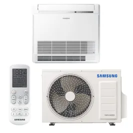Climatiseur SAMSUNG console 2.6kW Mono Split AC026RNJDKG/EU + AC026RXADKG/EU PAC air-air réversible silencieuse