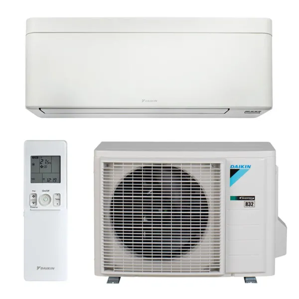 Climatisation mono split DAIKIN Stylish Blanc 2.5kW FTXA25CW + RXA25A8 Mural FTXA-CW WiFi de série PAC air-air Inverter