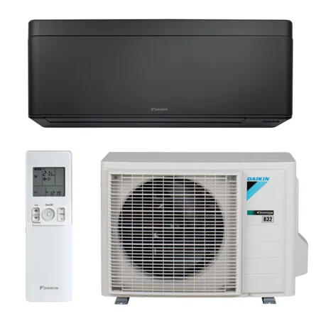 Climatisation mono split DAIKIN Stylish Noir 3.4kW FTXA35CB + RXA35A8 Mural FTXA-CB WiFi de série PAC air-air Inverter