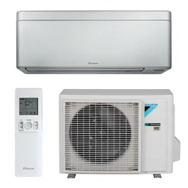 Climatisation mono split DAIKIN Stylish Argent 2.5kW FTXA25CS + RXA25A8 Mural FTXA-CS WiFi de série PAC air-air Inverter