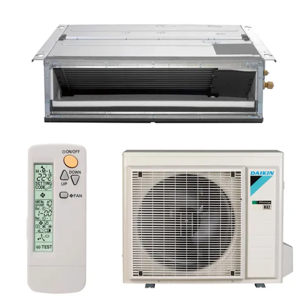 Climatisation mono-split DAIKIN Gainable FDXM-F9 2.4kW - FDXM25F9 + RXM25A avec télécommande IR PAC Inverter Silencieuse