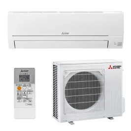 Climatisation Mono-Split Mitsubishi MSZ-HR 5.0kW MSZ-HR50VF + MUZ-HR50VF Mural Essentiel Pompe à chaleur réversible silencieuse