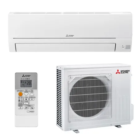 Climatisation Mono-Split Mitsubishi MSZ-HR 5.0kW MSZ-HR50VF + MUZ-HR50VF Mural Essentiel Pompe à chaleur réversible silencieuse