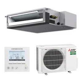 Climatiseur MITSUBISHI gainable compact SEZ-M DA2 3.5kW SEZ-M35DA2 + SUZ-M35VA Monosplit Inverter SEZ-M