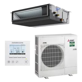 Climatiseur MITSUBISHI gainable 7.1kW PEAD-M71JA2 + PUZ-ZM71VHA2 Monosplit PEAD-M JA2 Premium Power Inverter