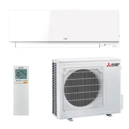 Climatiseur Mono Split MITSUBISHI MSZ-EF50VGKW + MUZ-EF50VG 5.0kW MSZ-EF Blanc Mural Design WiFi PAC inverter silencieuse