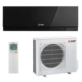 Climatiseur Mono Split MITSUBISHI MSZ-EF50VGKB + MUZ-EF50VG 5.0kW MSZ-EF Noir Mural Design WiFi PAC inverter silencieuse