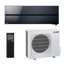 Climatiseur Mono split MITSUBISHI MSZ-LN50VG2B + MUZ-LN50VG2 5.0kW MSZ-LN Noir WiFi PAC Inverter Design de Luxe Silencieuse