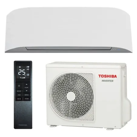 Climatisation mono split TOSHIBA Haori 4.6kW RAS-B16N4KVRG-E + RAS-16J2AVSG-E1 WiFi de série PAC réversible et silencieuse