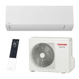 Climatiseur Toshiba Shorai Edge Blanc 5.0kW RAS-B18G3KVSG-E + RAS-18J2AVSG-E1 Mono split WiFi PAC Réversible Silencieuse