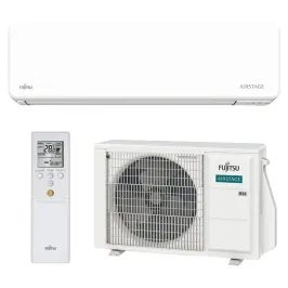 Climatisation mono split FUJITSU ASEH09KGTG + AOEH09KGCG 2.5kW WiFi de série PAC Murale Inverter