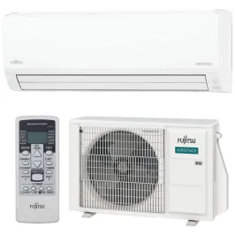 Climatisation mono split FUJITSU ASEG18KLCA + AOEG18KLCA 5.2kW Mural série KL pour grande pièce PAC réversible silencieuse