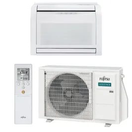 Climatisation mono split FUJITSU AGEG14KVCA + AOEG14KVCA 4.2kW Console KVCA Pompe à chaleur réversible silencieuse Gaz R32