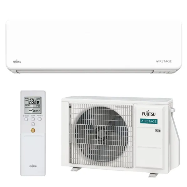 Climatisation mono split FUJITSU ASEH14KMCG + AOEH14KMCG 4.2kW WiFi de série PAC Inverter